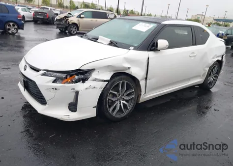 2014 Scion Tc z USA, uszkodzony, nr VIN JTKJF5C77E3080128